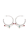  Boucles D'oreilles Abril Argenté