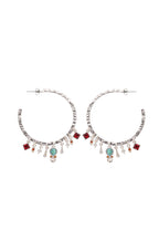  Boucles D'oreilles Abril Argenté