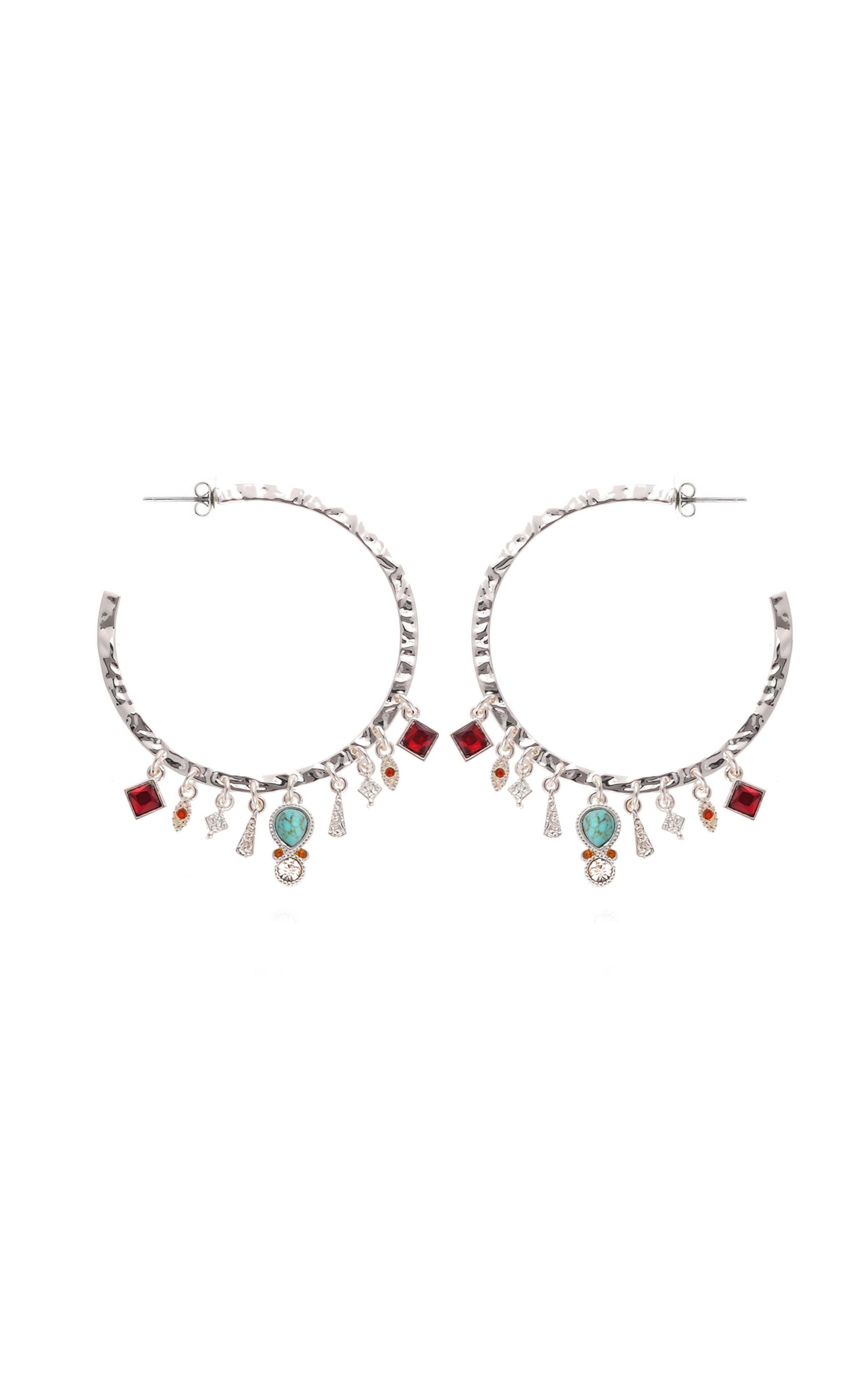  Boucles D'oreilles Abril Argenté