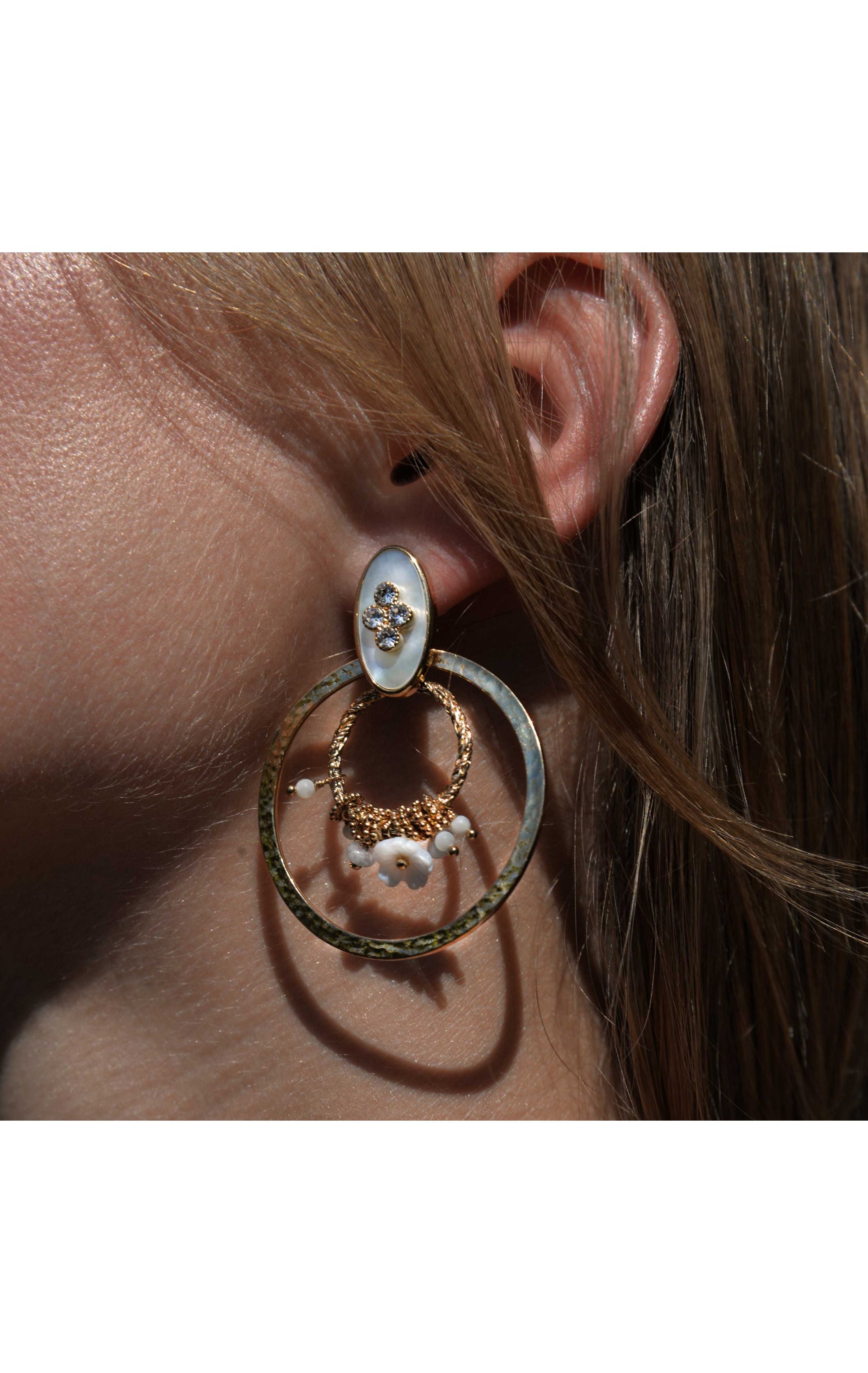  Boucles D'oreilles Aldabra