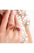  Bague Bruna Rose