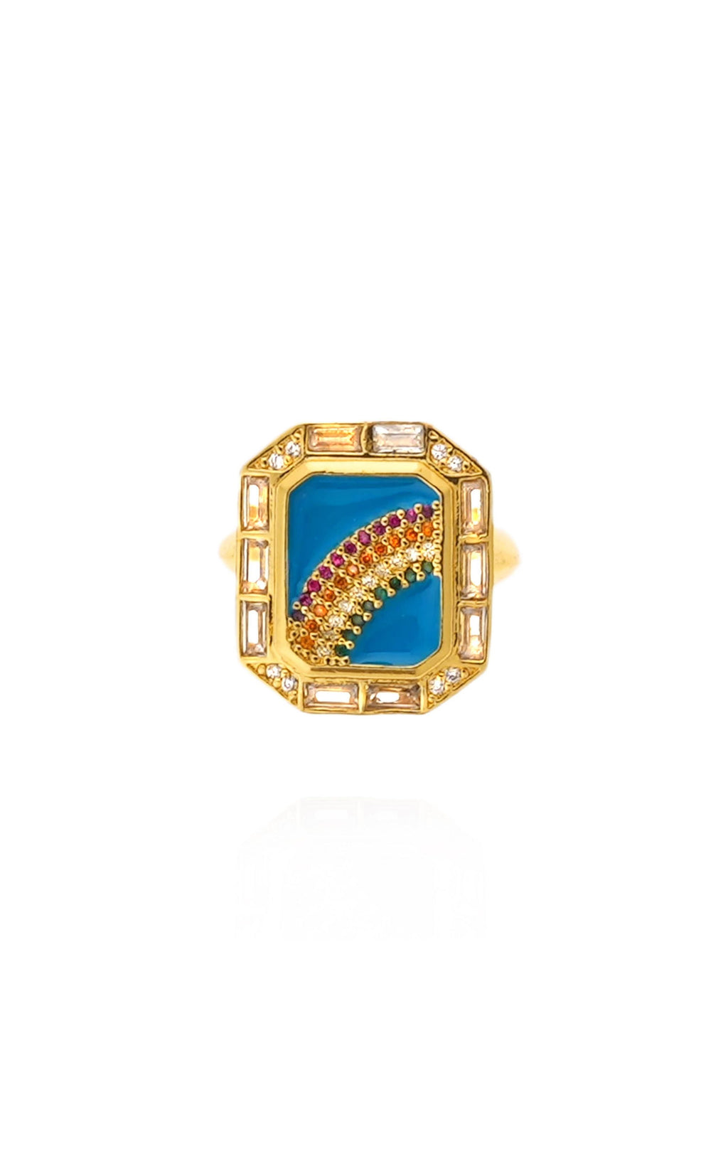  Bague Bruna Turquoise