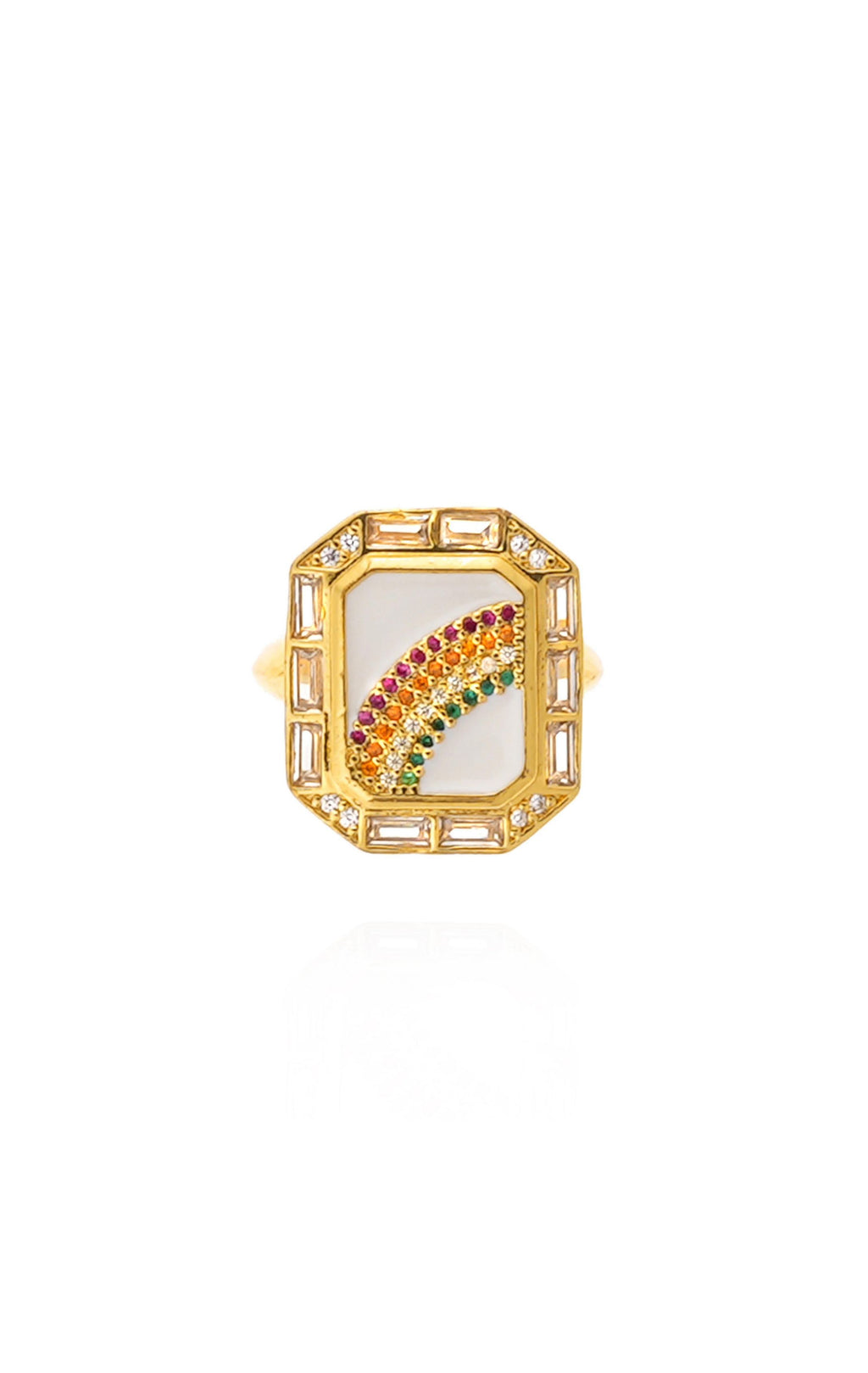  Bague Bruna Blanc