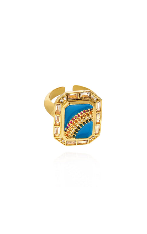  Bague Bruna Turquoise