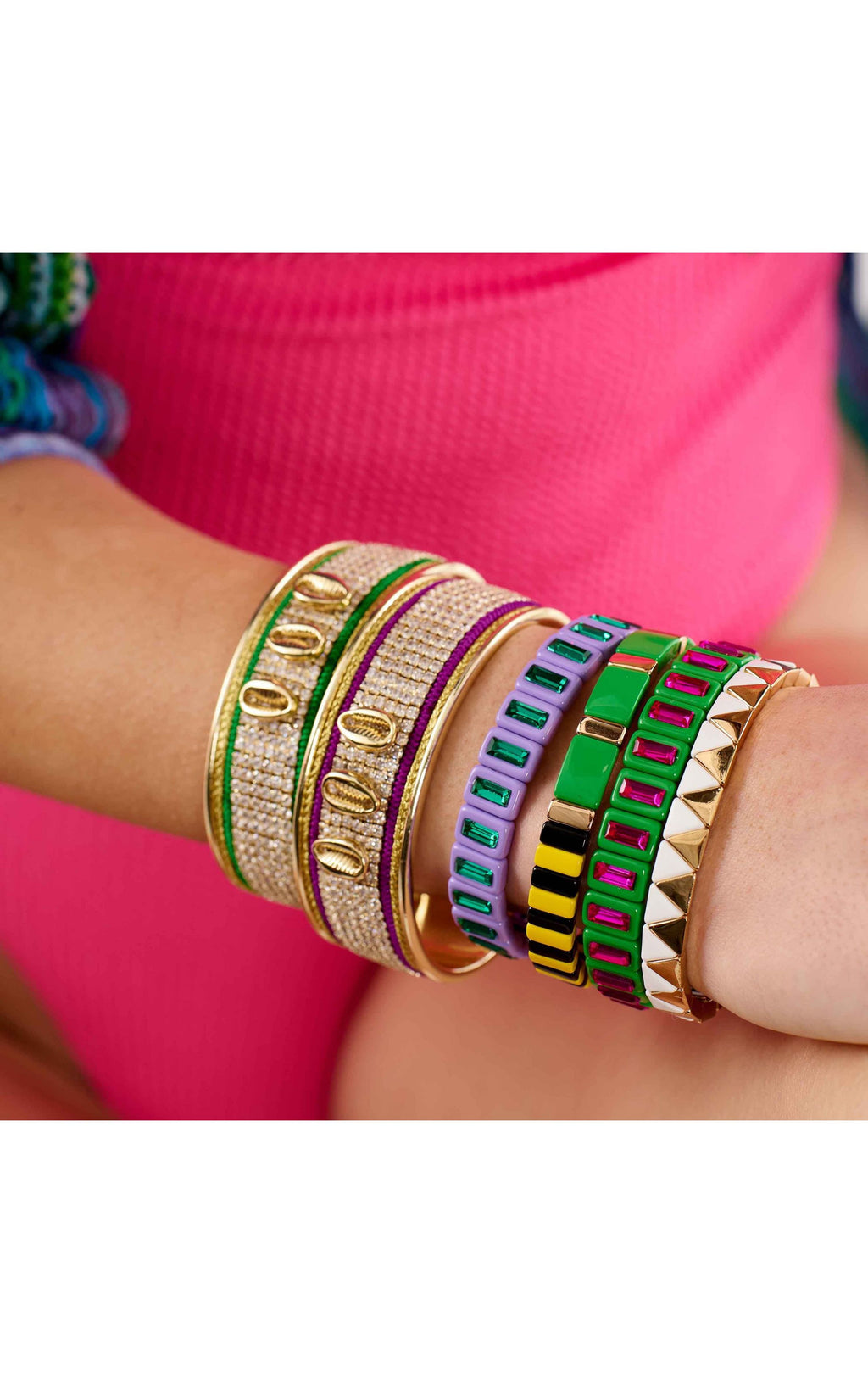  Bracelet Caraibos Lilas