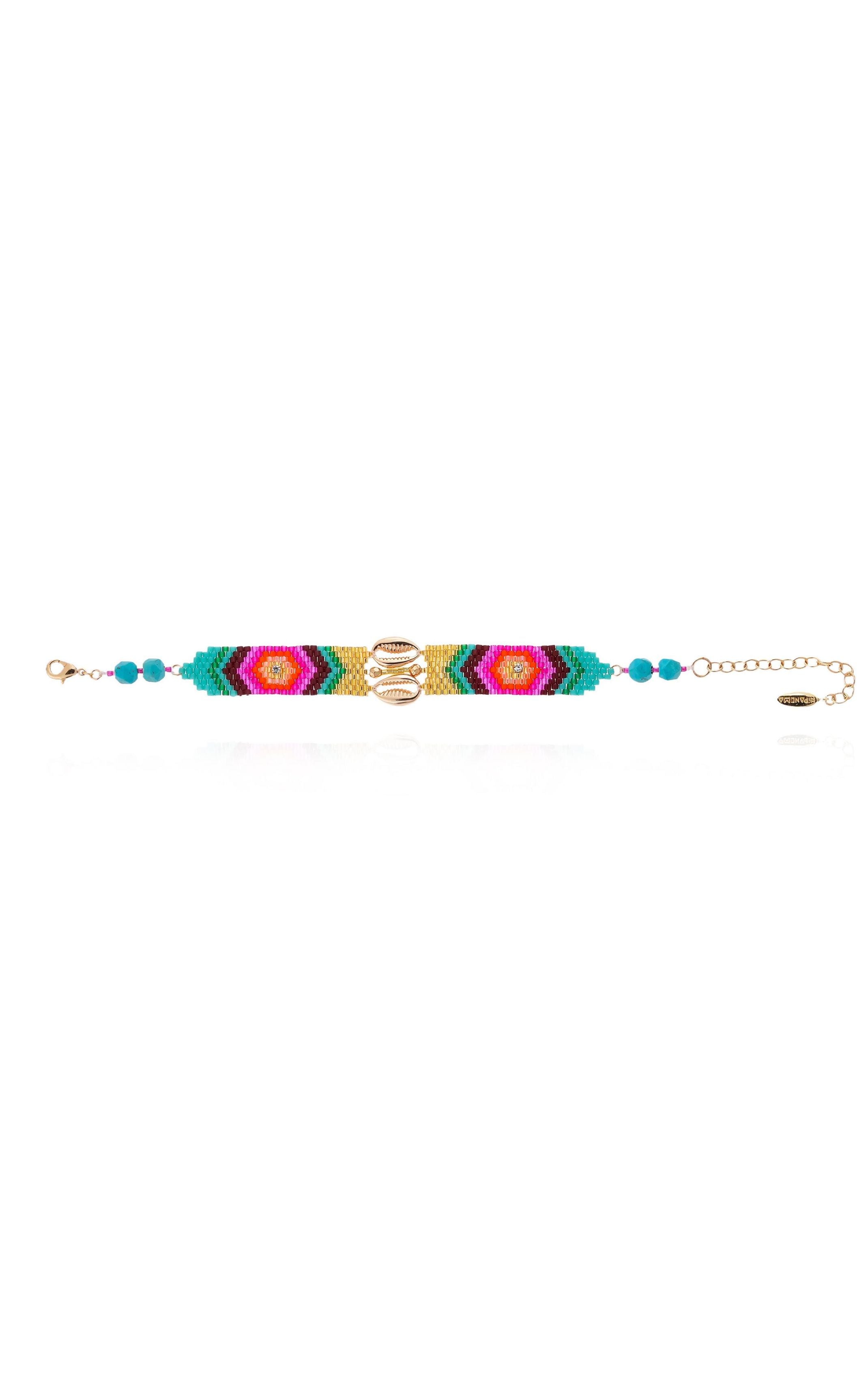  Bracelet Cariacas Multicolore
