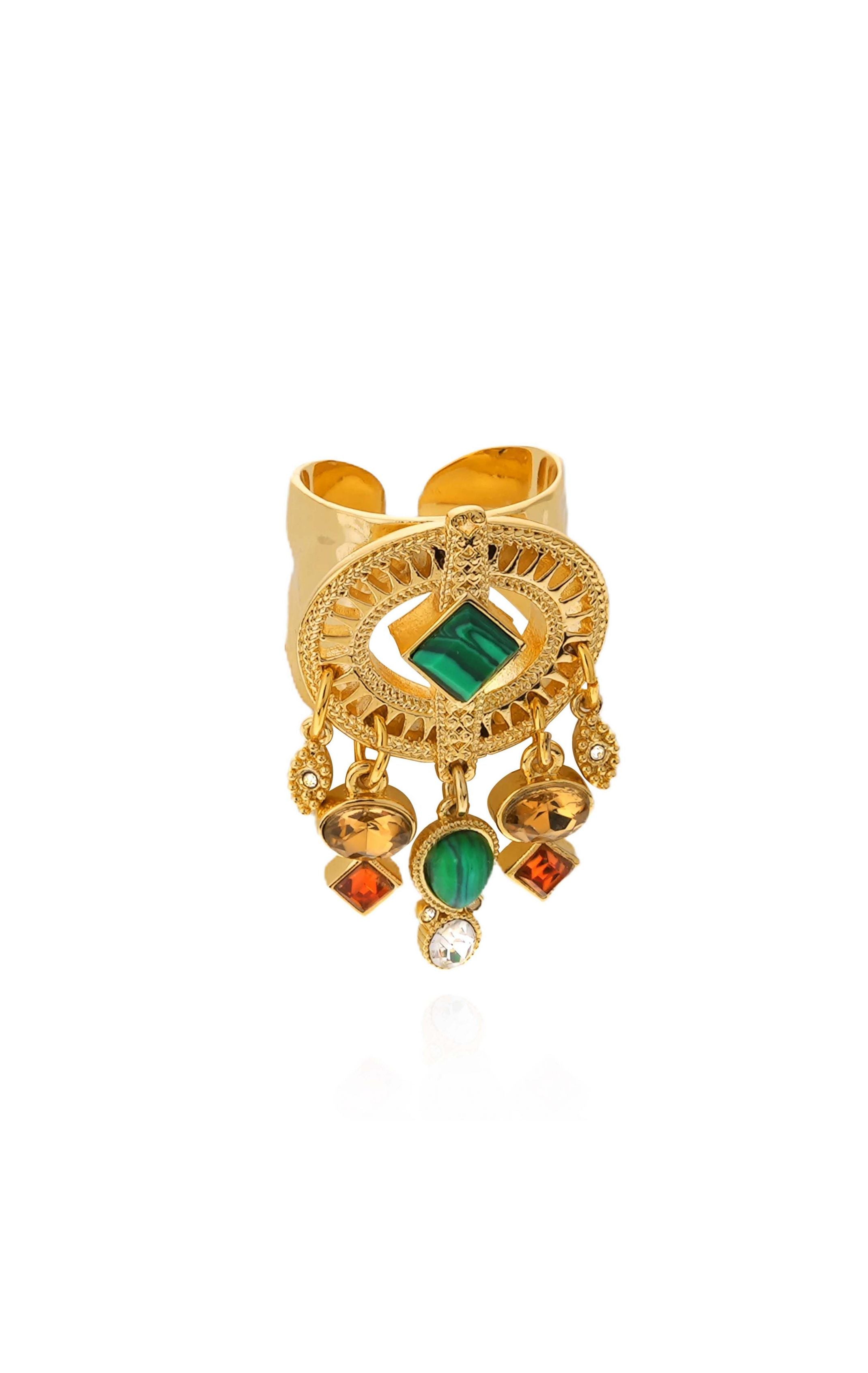  Bague Carnabal Doré
