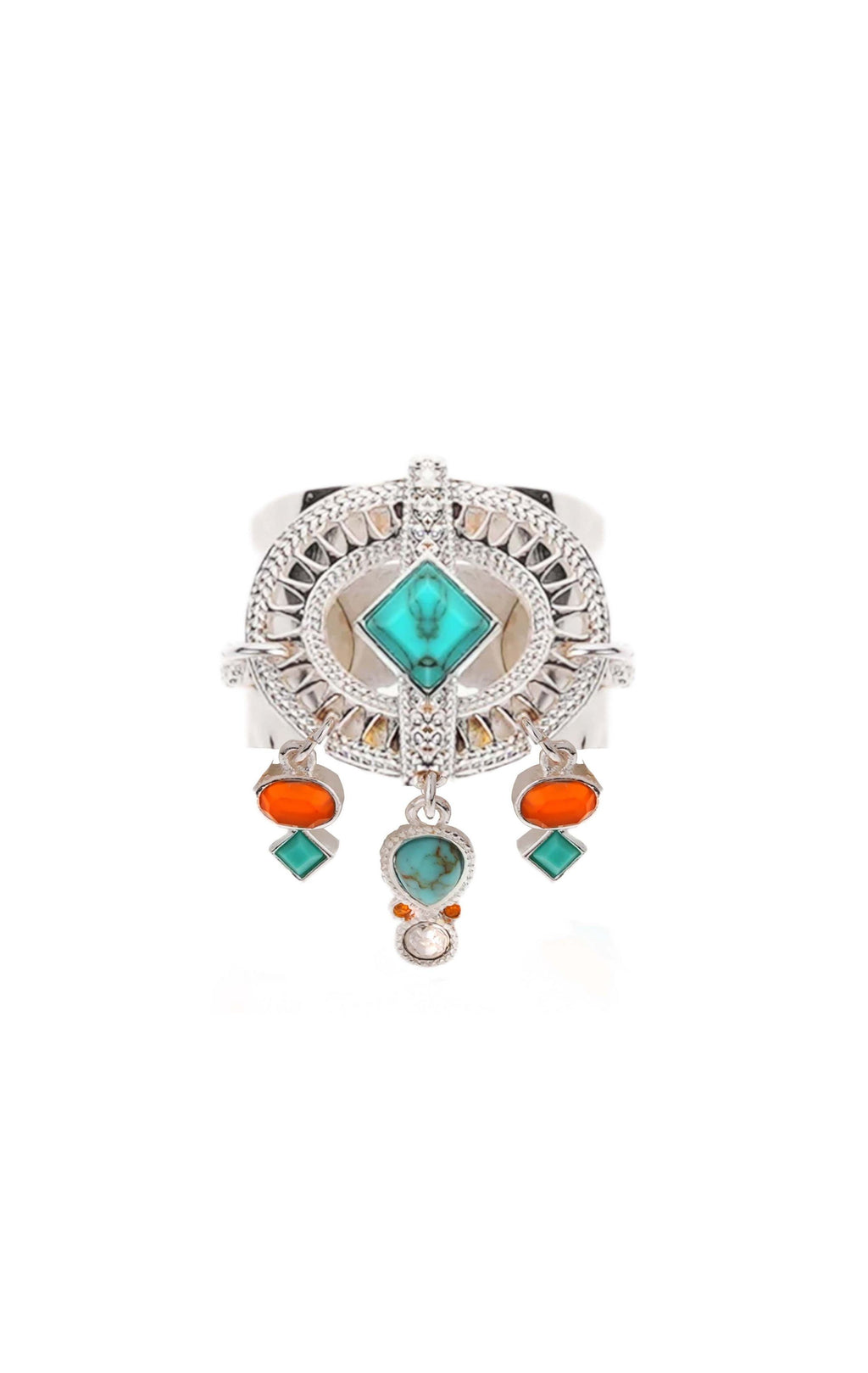  Bague Carnabal Argenté