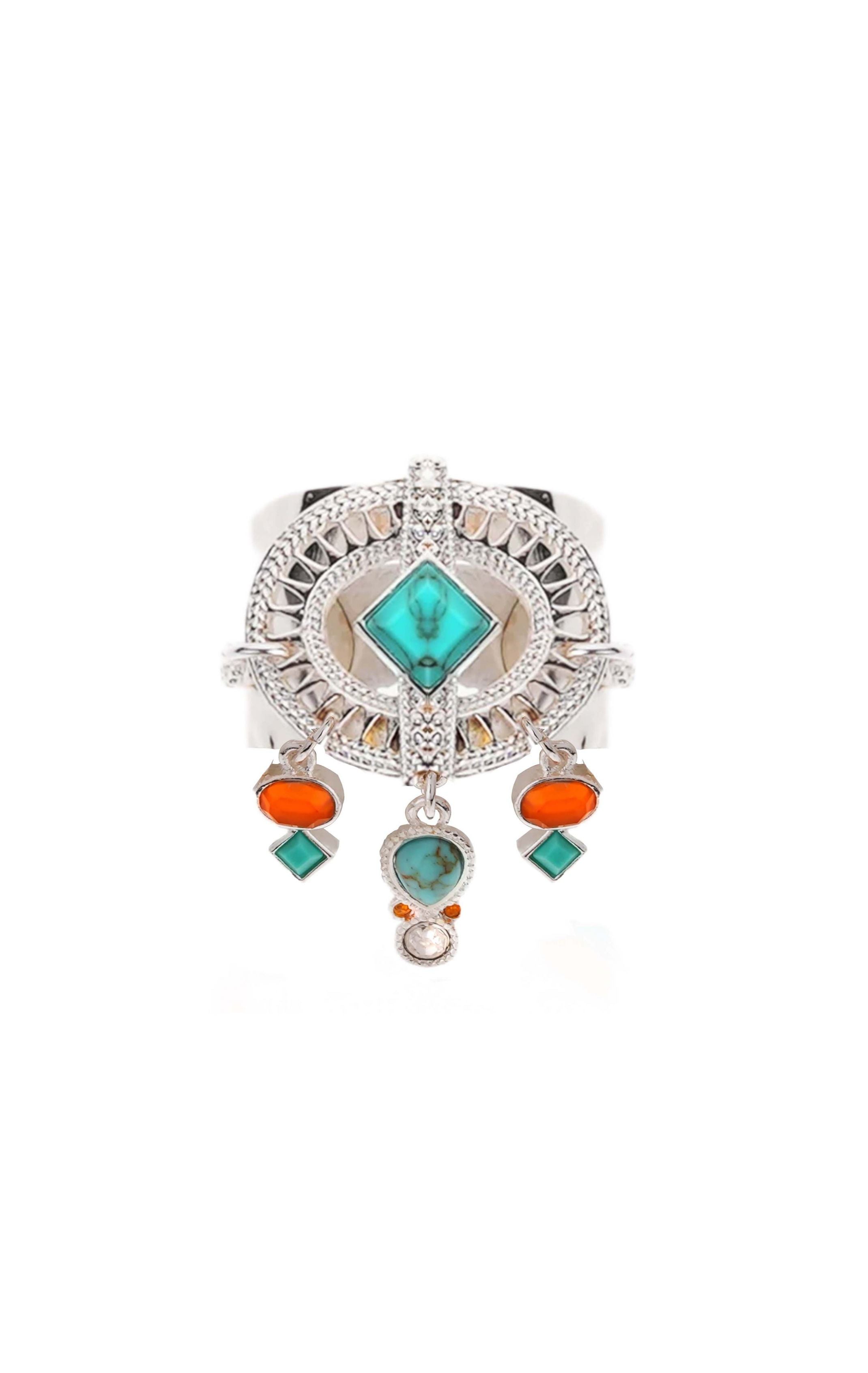  Bague Carnabal Argenté