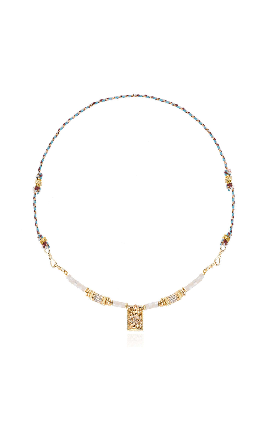  Collier Chamane Blanc