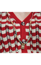  Collier Chamane Vert