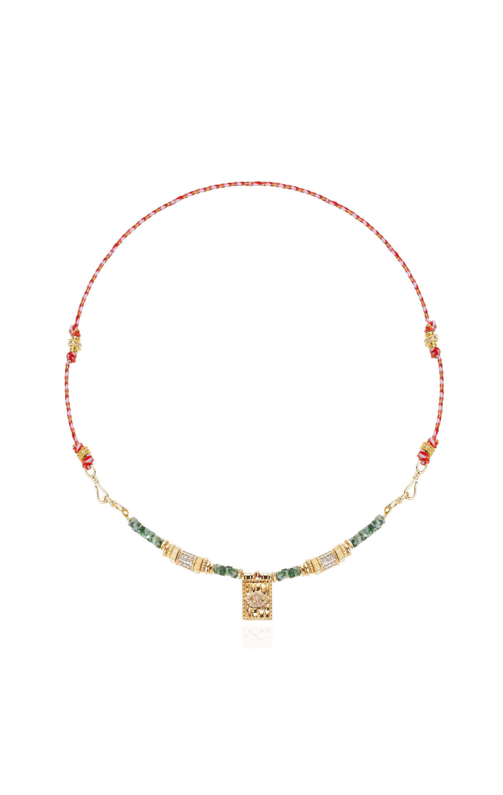  Collier Chamane Vert