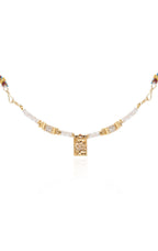  Collier Chamane Blanc