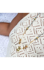  Collier Chamane Blanc