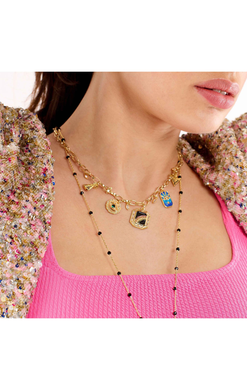  Collier Chupito Noir