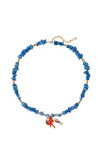  Collier Claude Bleu