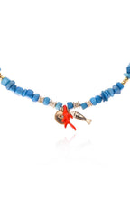  Collier Claude Bleu