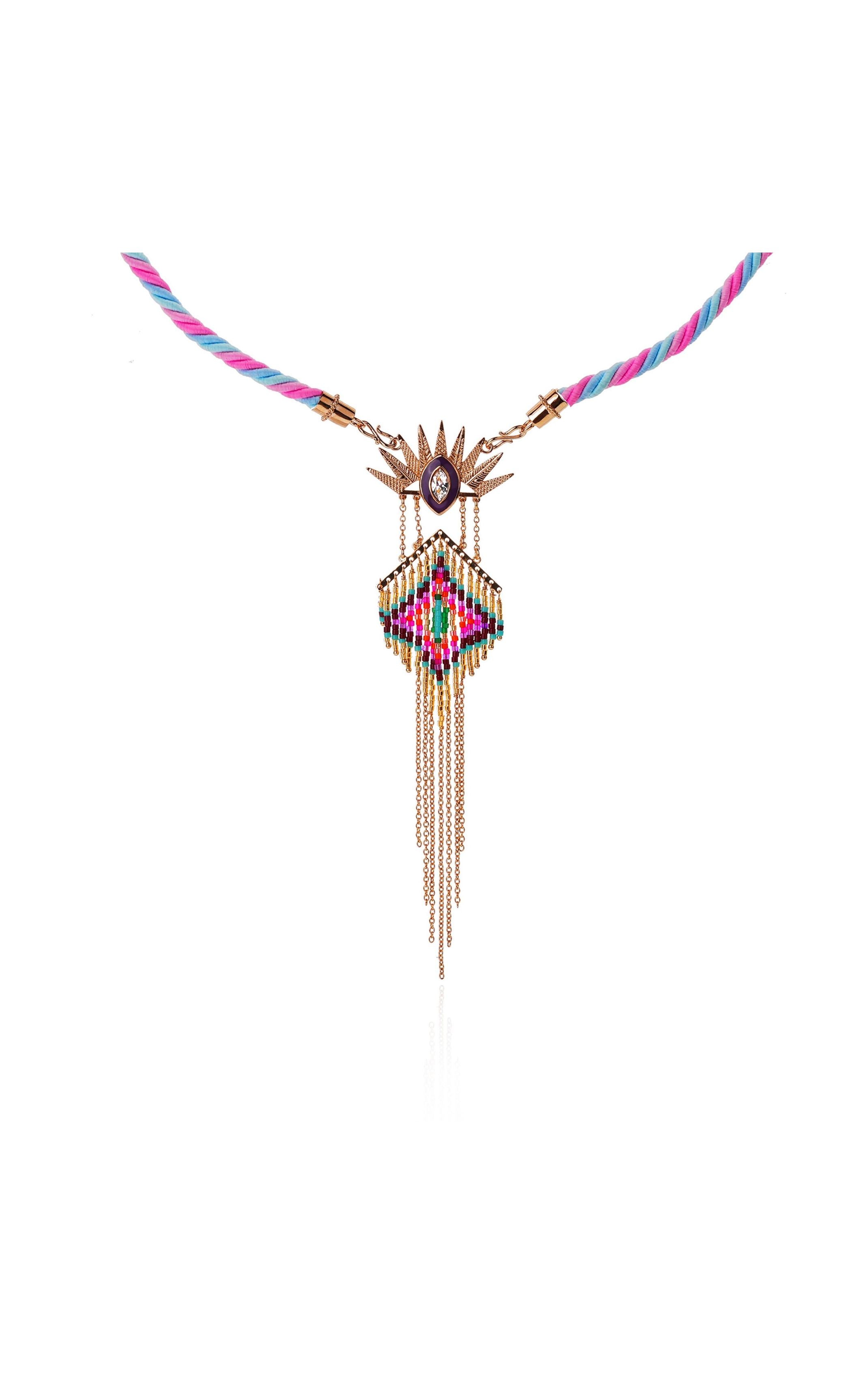  Collier Colombo Multicolore