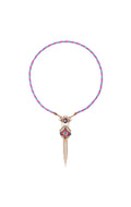  Collier Colombo Multicolore