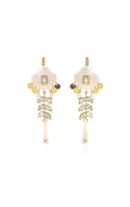  Boucles D'oreilles Coralie Blanc