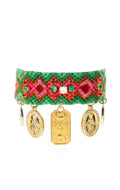  Bracelet Cruzes Vert