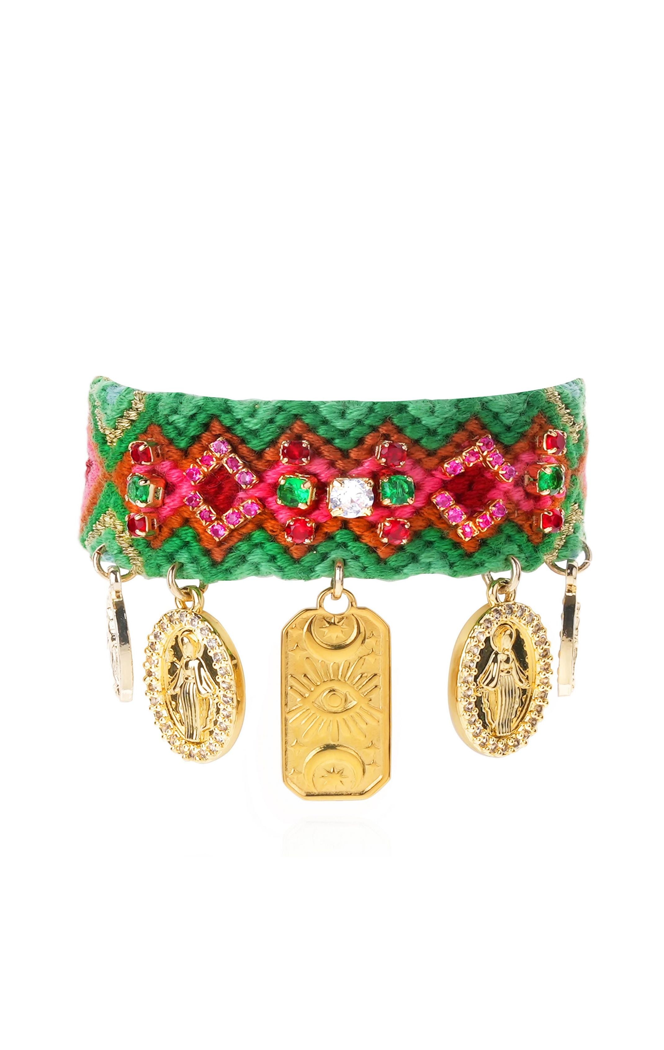  Bracelet Cruzes Vert