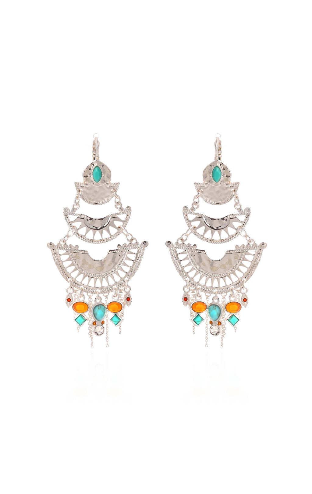  Boucles D'oreilles Delgado Argenté