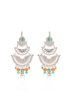 Boucles D'oreilles Delgado Argenté