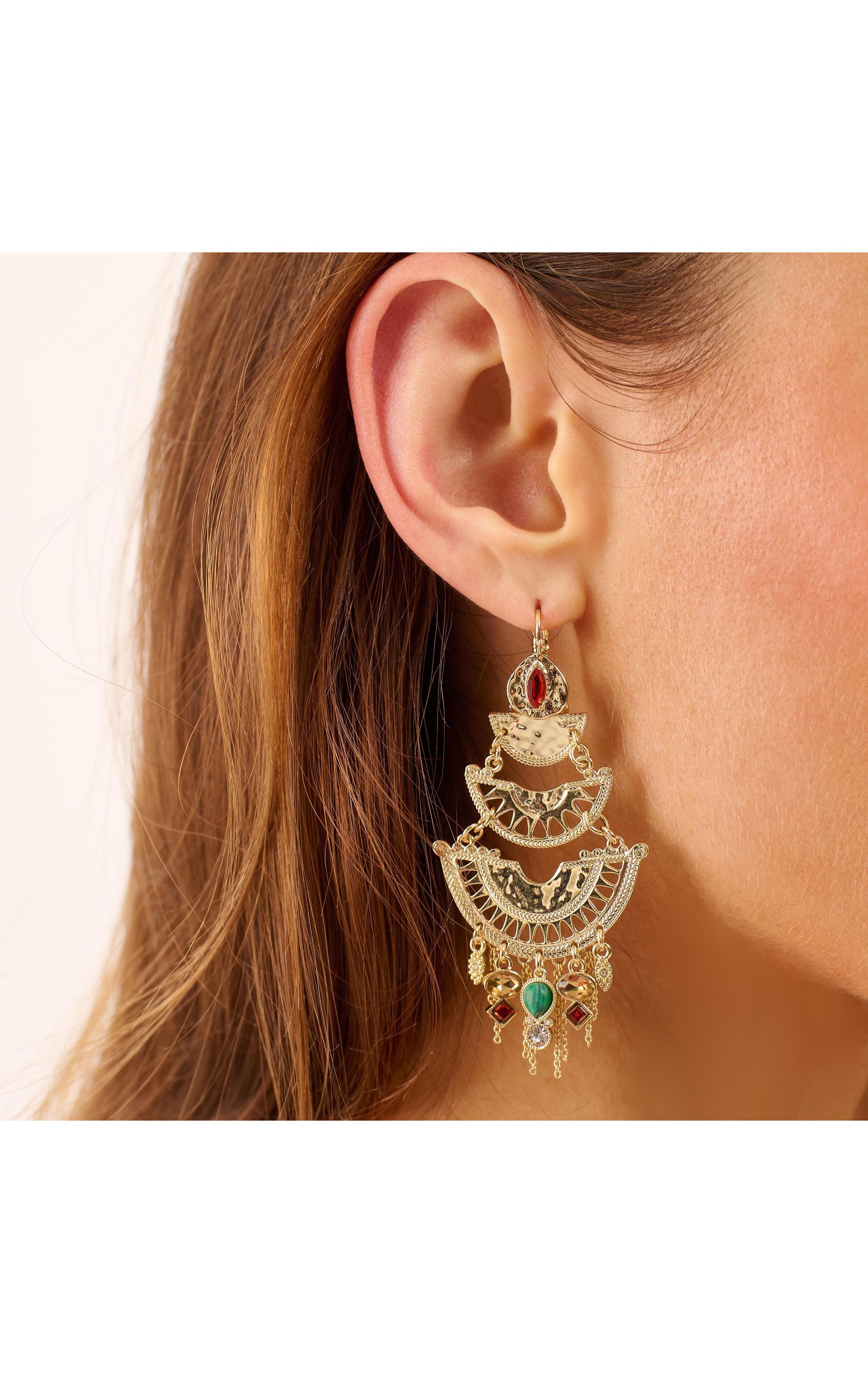  Boucles D'oreilles Delgado Doré