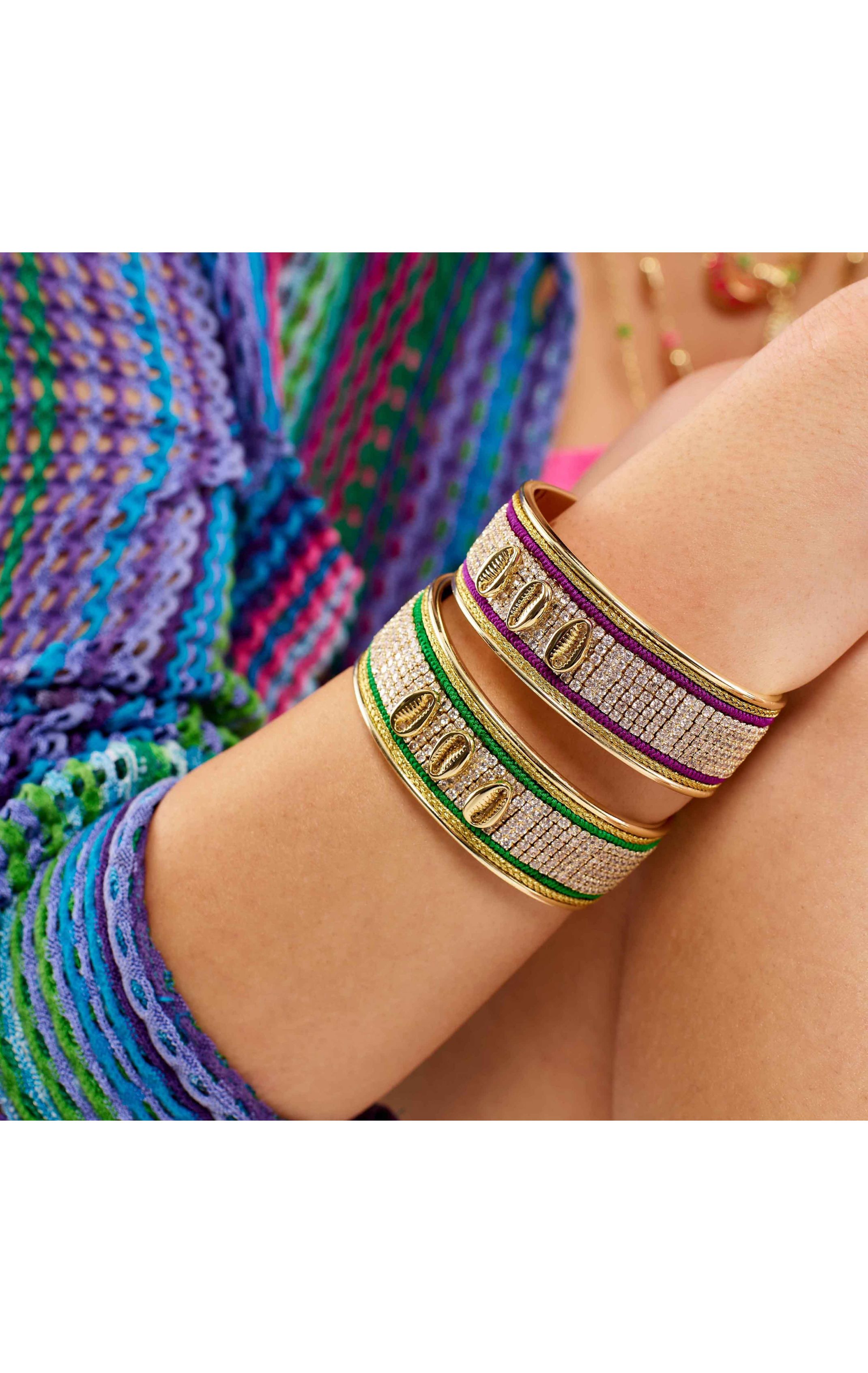  Bracelet Diadema Violet