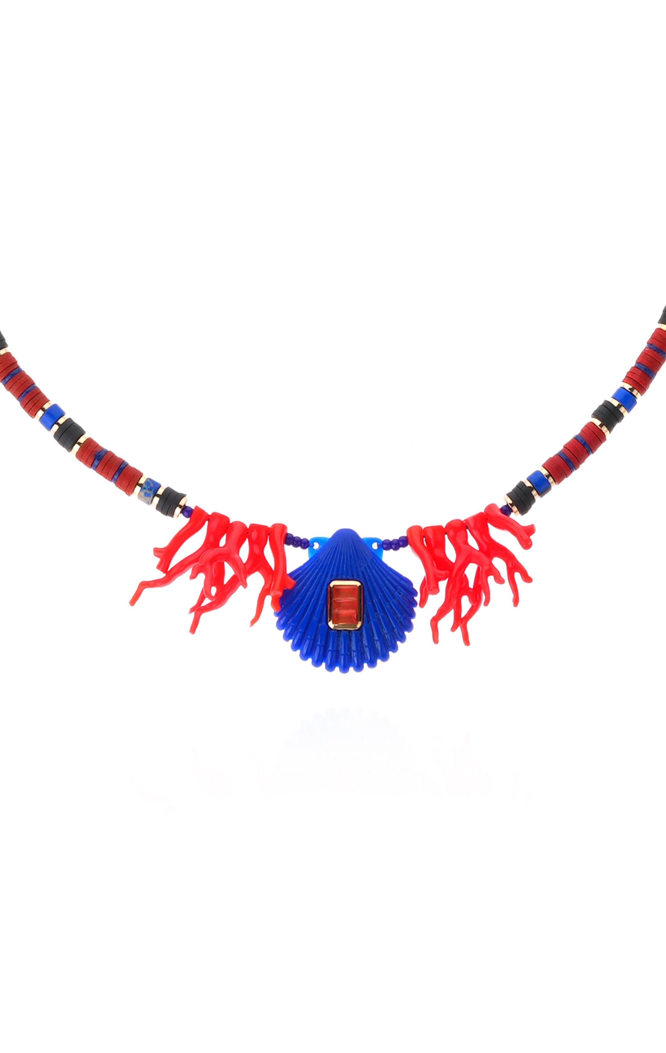  Collier Dorie Bleu Indigo