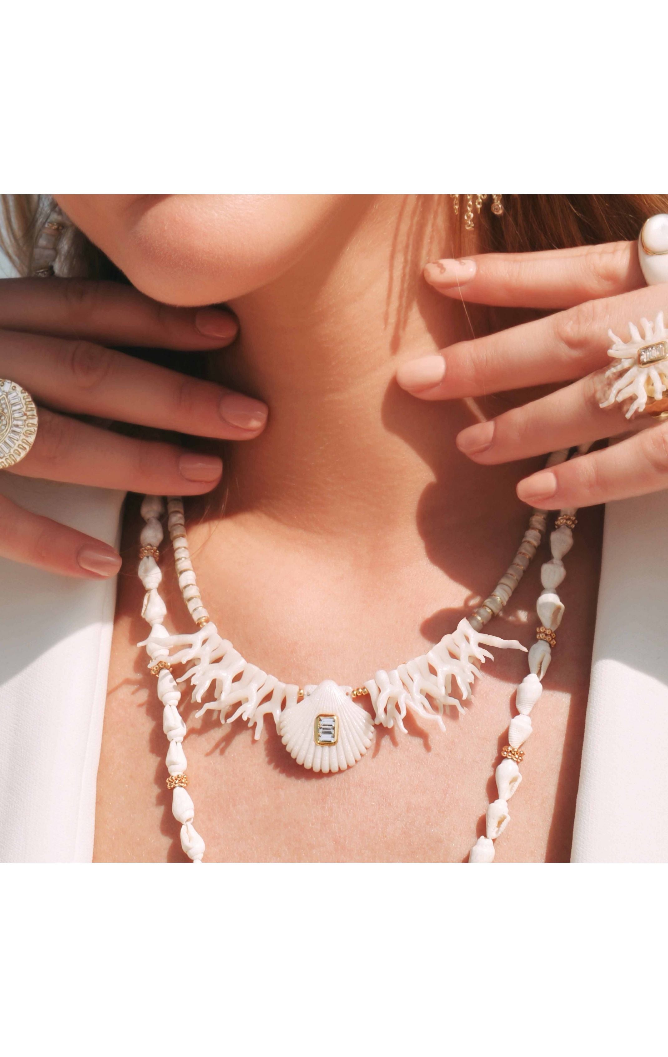  Collier Dorie Blanc