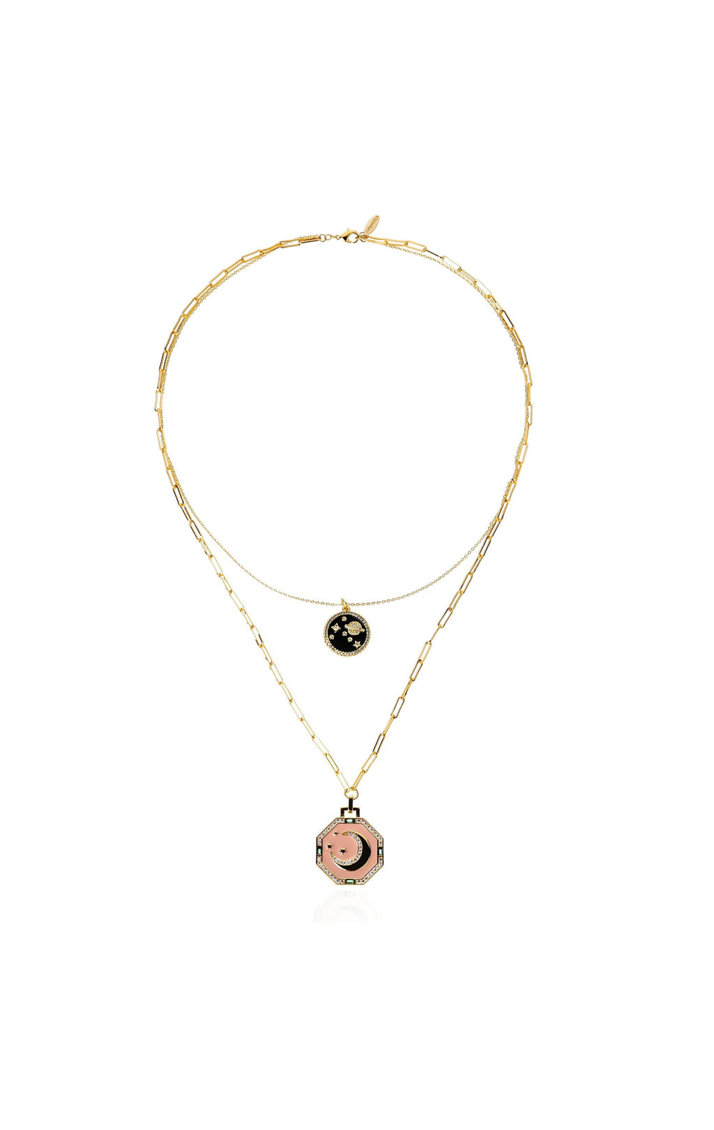  Collier Eklipse Doré