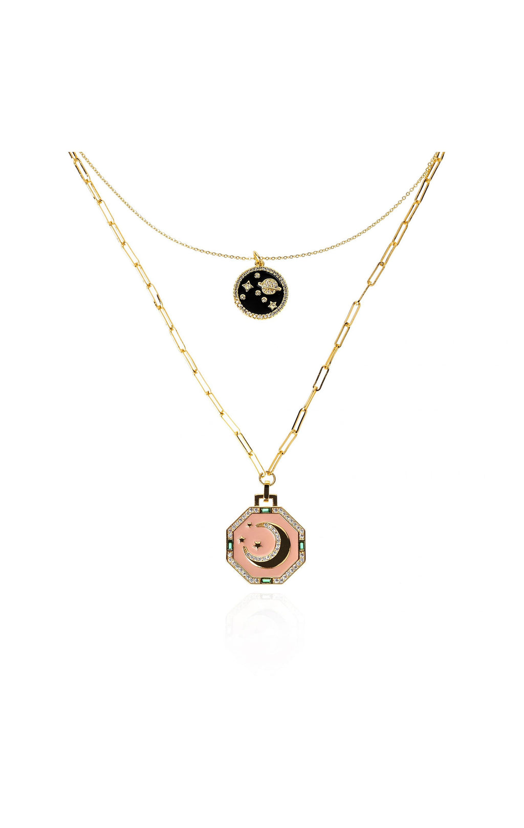  Collier Eklipse Doré