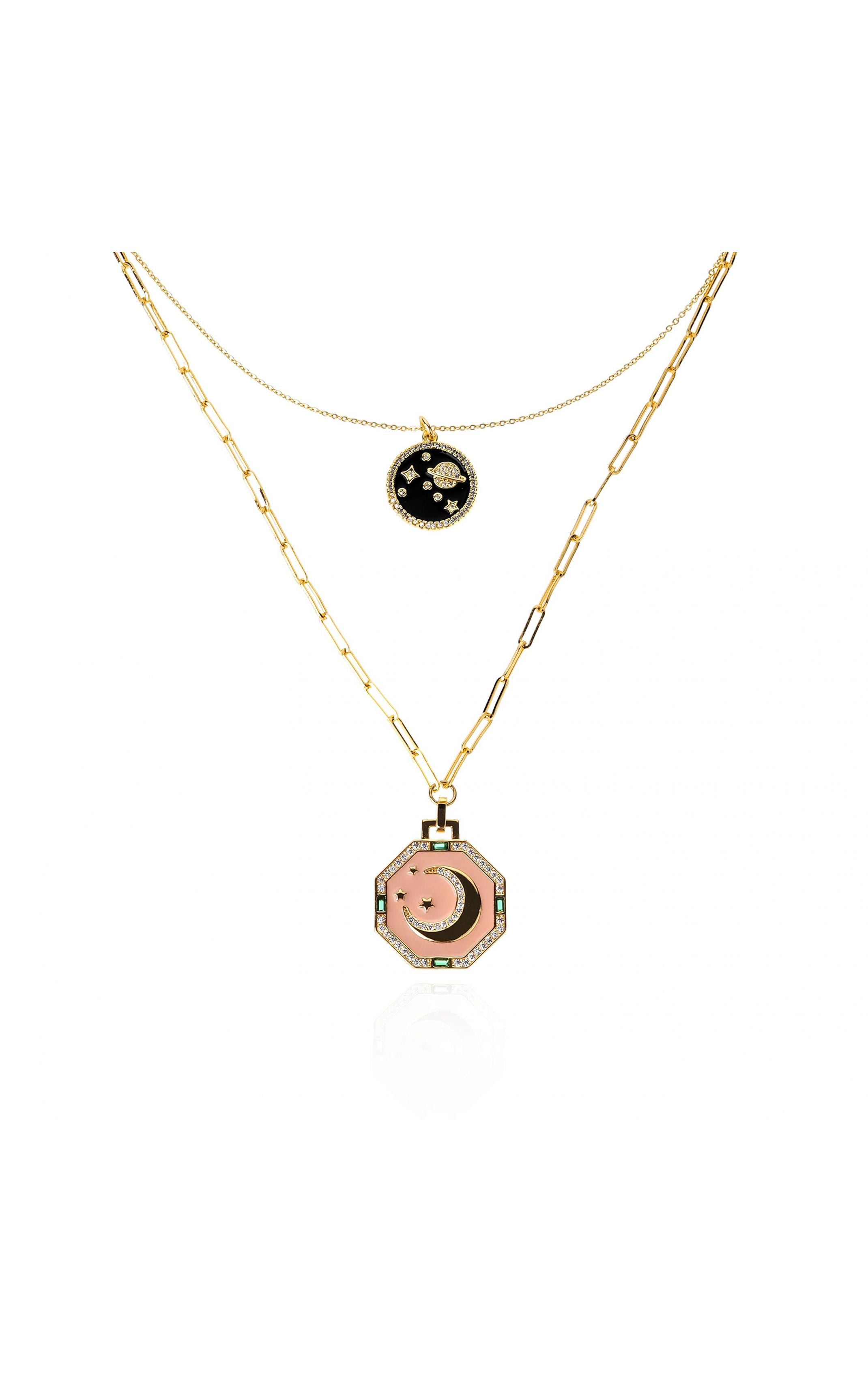  Collier Eklipse Doré