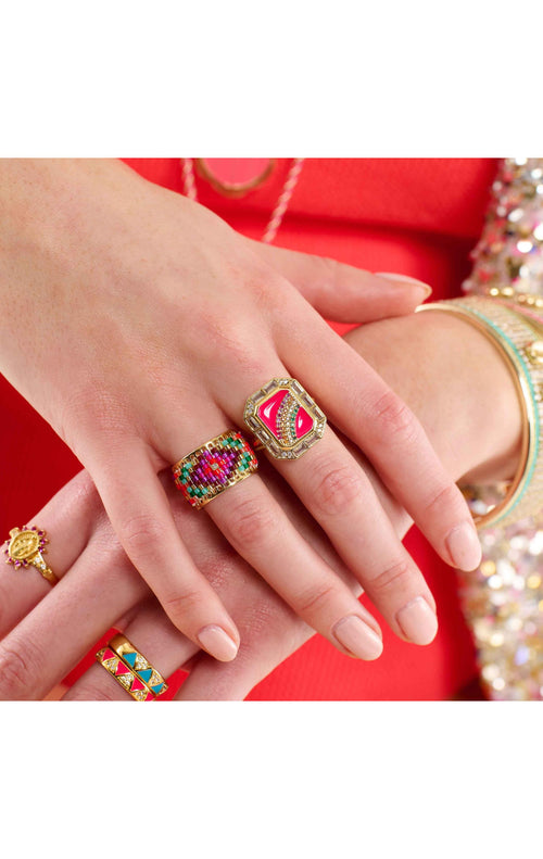  Bague Etowa Multicolore