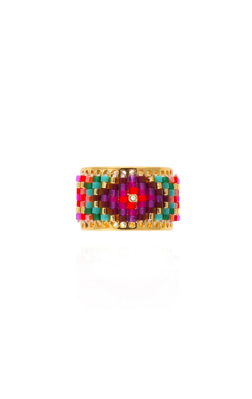 Bague Etowa Multicolore
