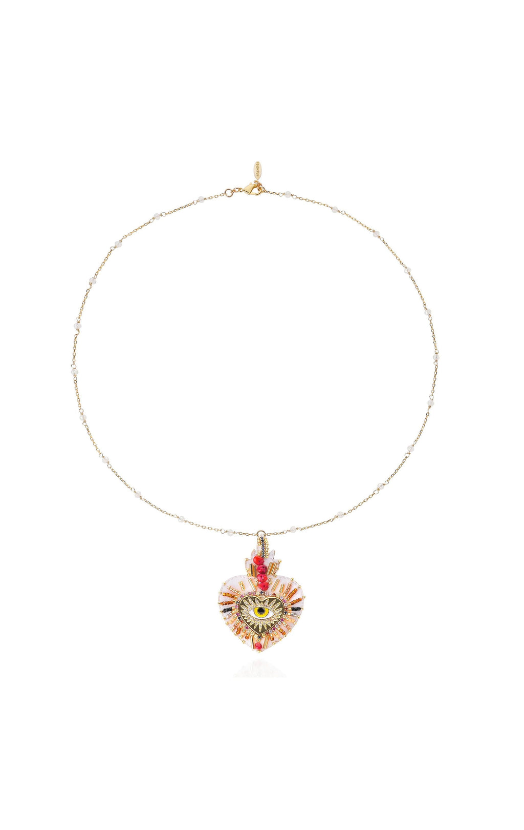  Collier Fortuna Blanc
