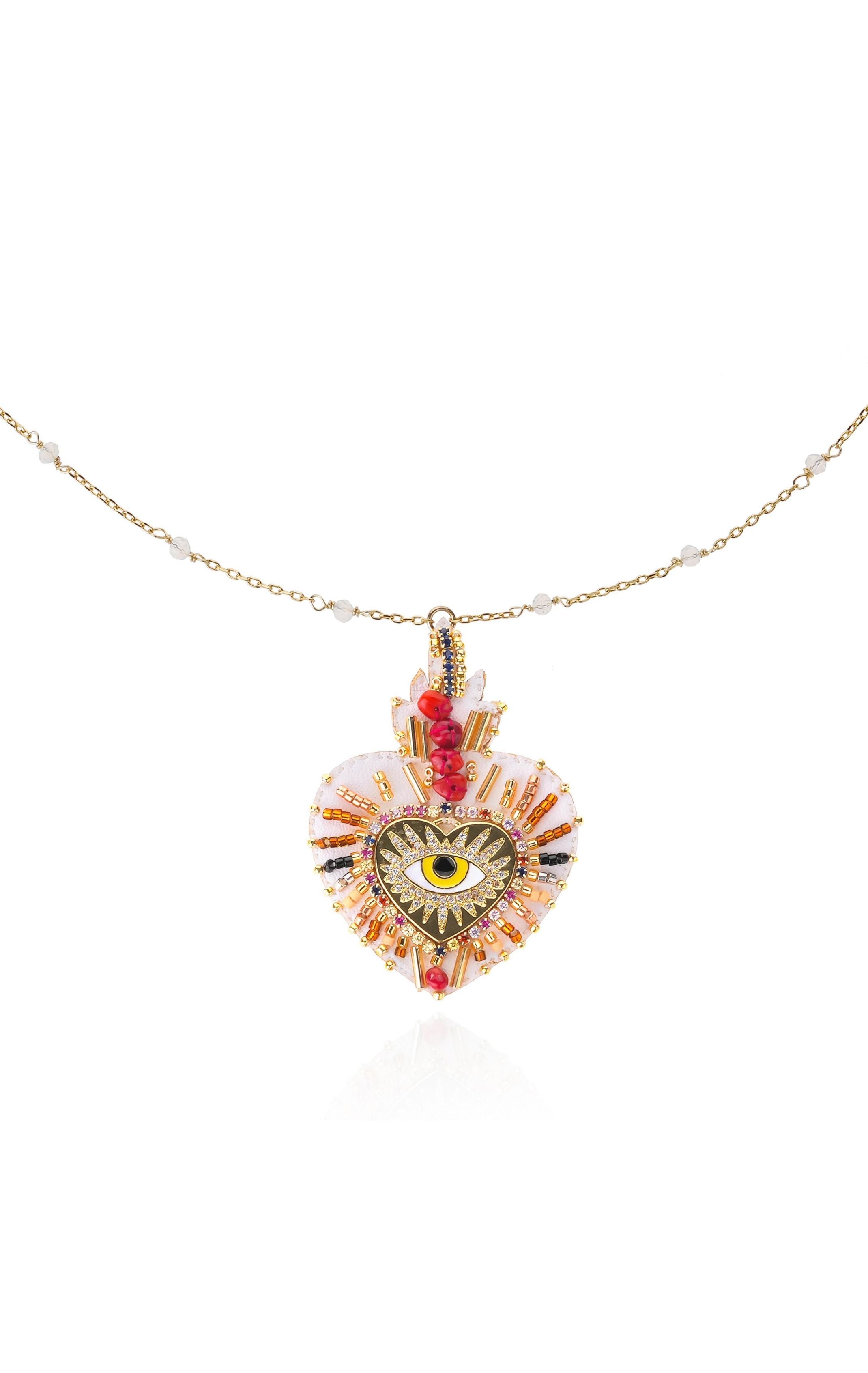  Collier Fortuna Blanc