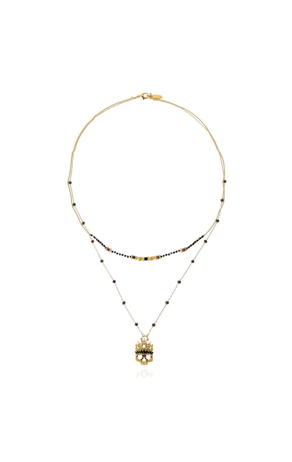  Collier Heartbeat Noir