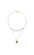  Collier Heartbeat Noir