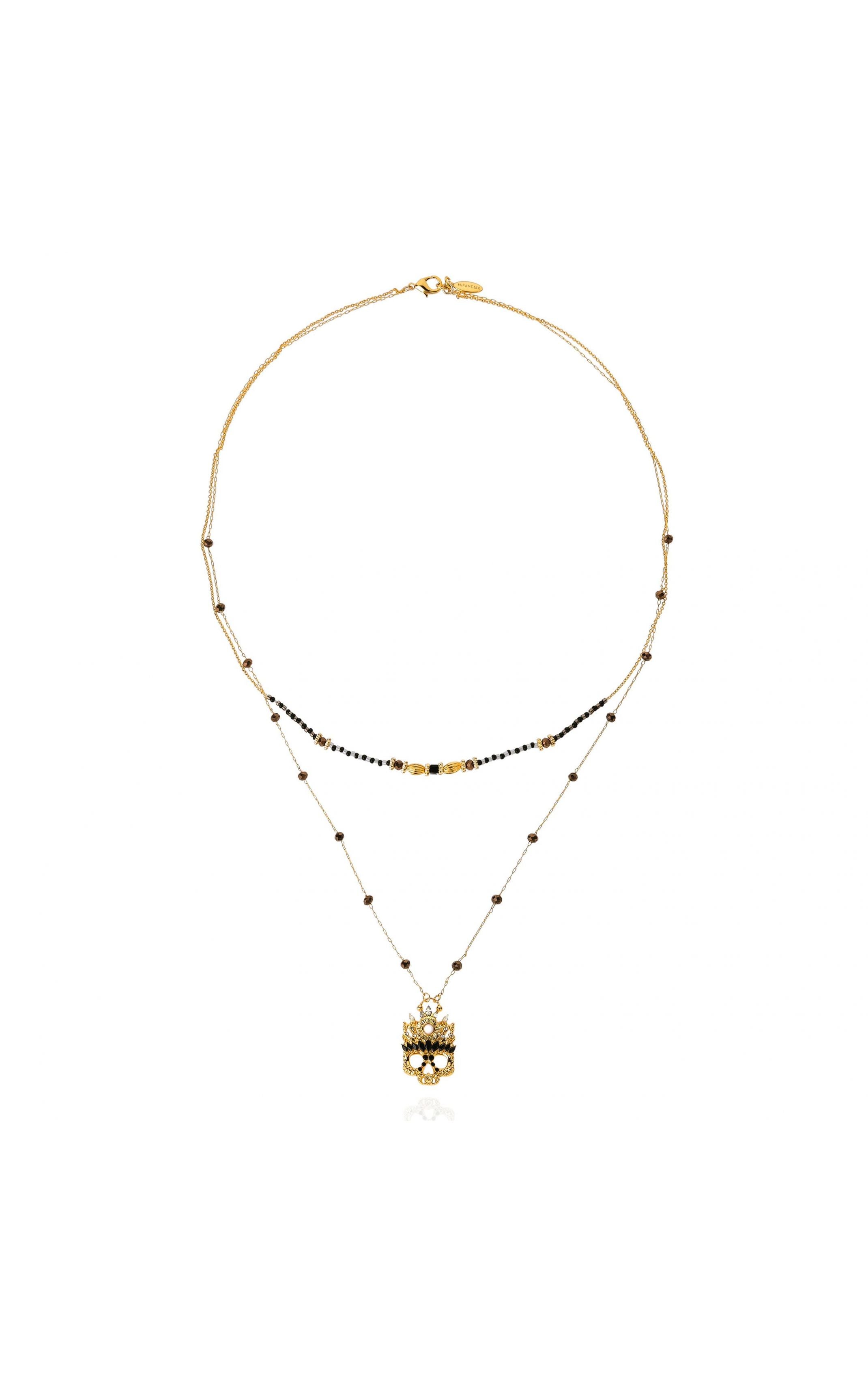  Collier Heartbeat Noir