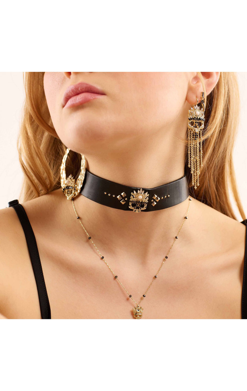  Collier Illuminati Noir