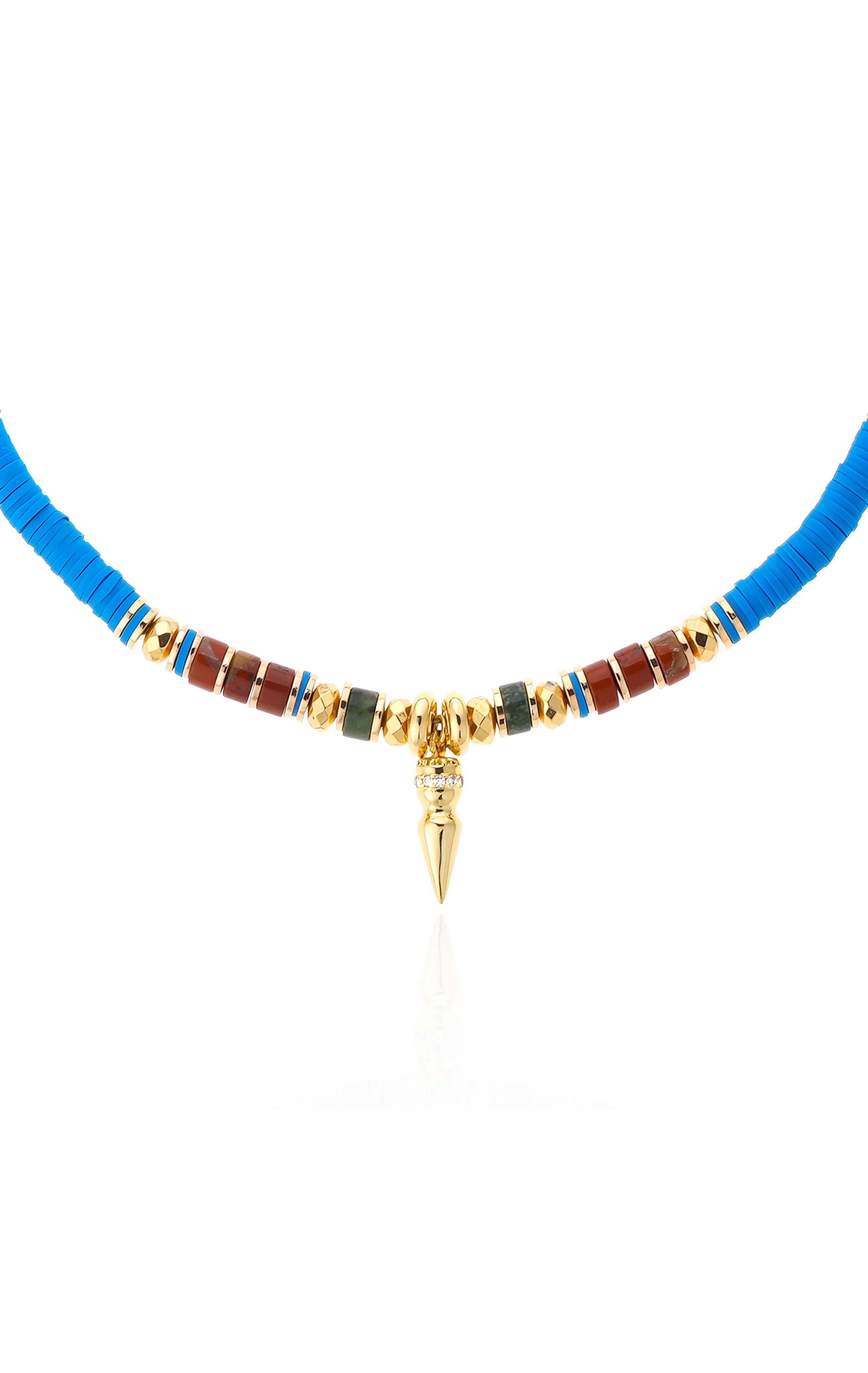  Collier Jaipur Bleu