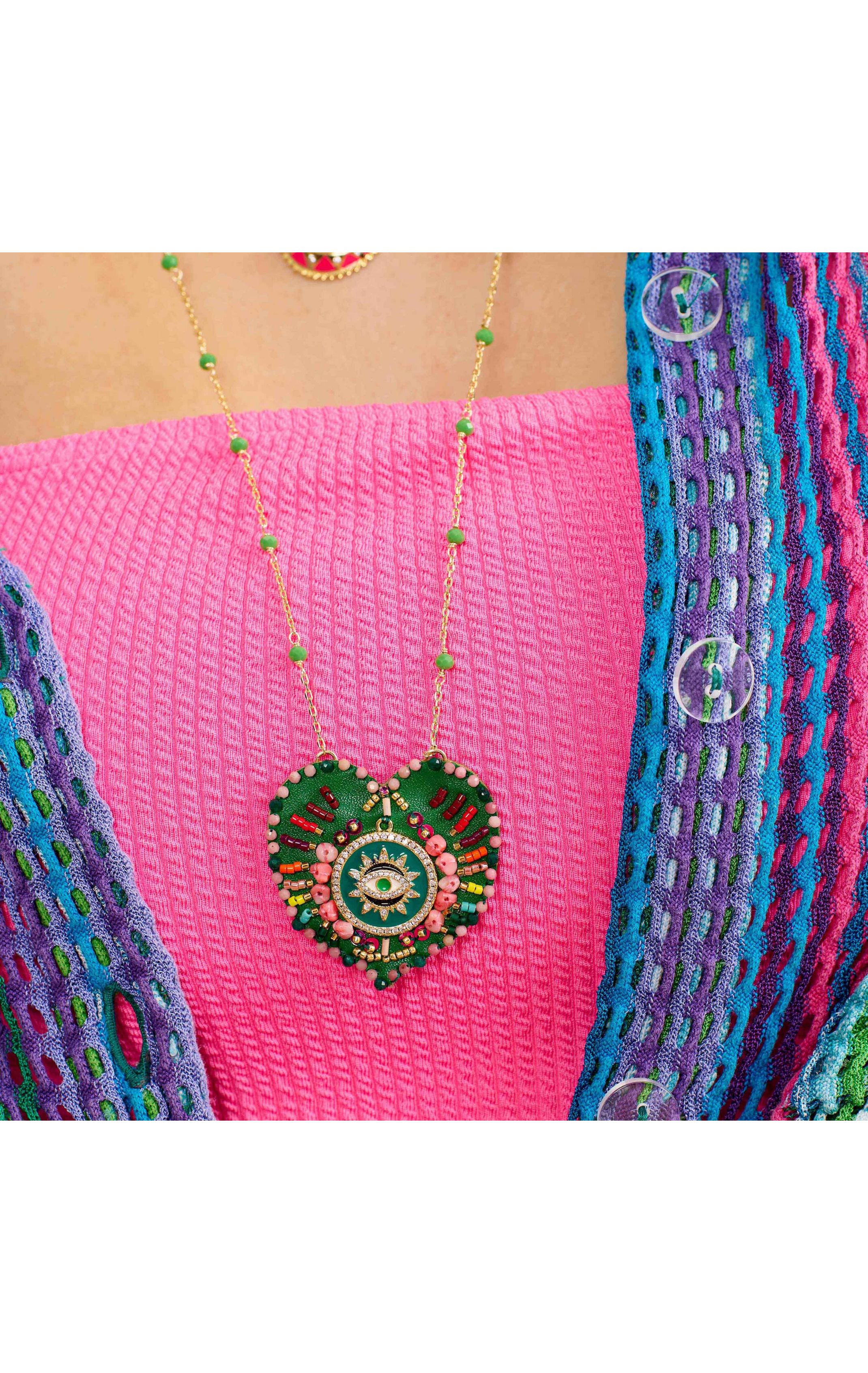  Collier Janeira Vert