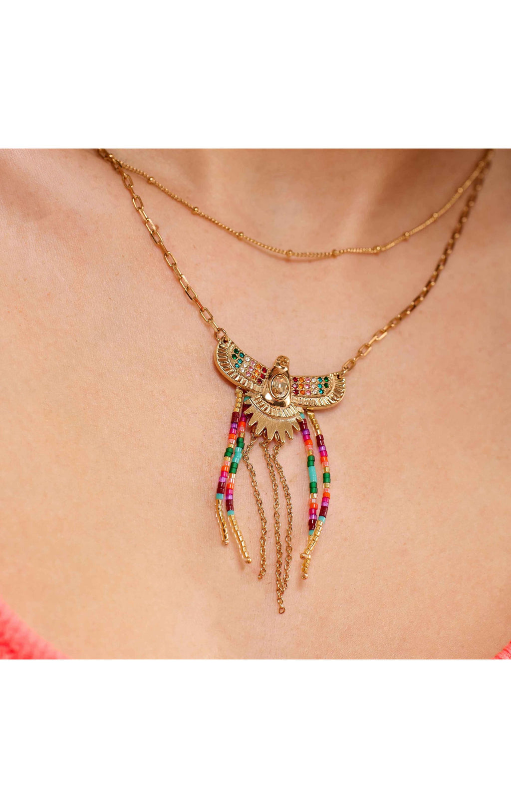  Collier Joao Multicolore
