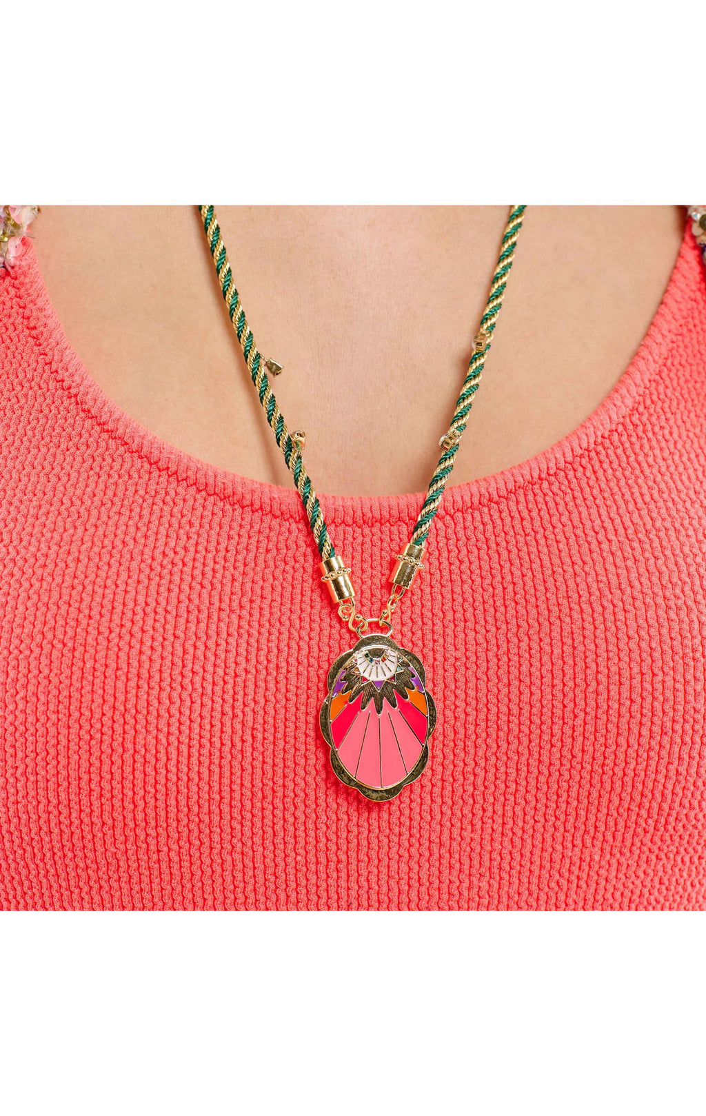  Collier Leopolda Multicolore