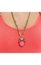  Collier Leopolda Multicolore