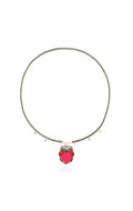  Collier Leopolda Multicolore