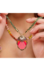 Collier Leopolda Multicolore
